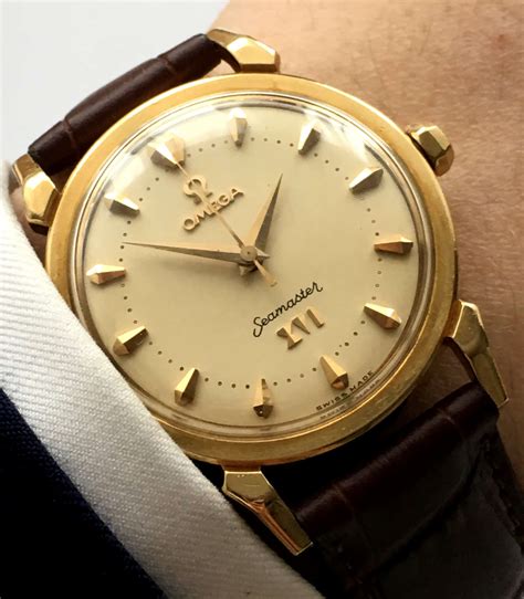 omega seamaster xvi olympic watch ebay|18k Omega Seamaster XVI Olympic 1956 Deluxe Dial 18k  .